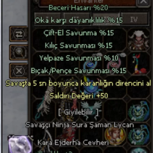  +9 5-5 KARA KÜPE